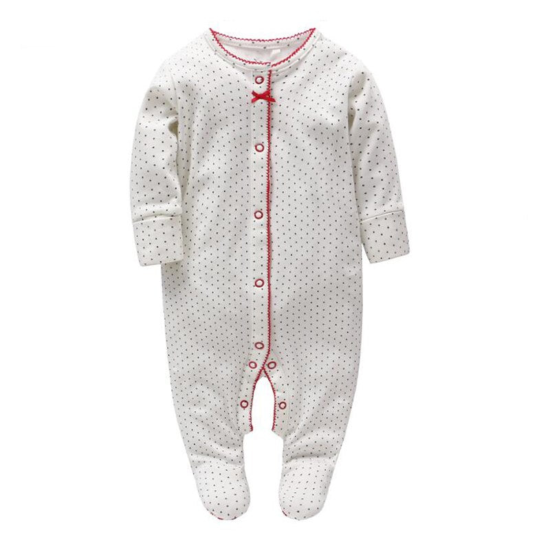 0-3 months baby boy clothes cuff glove newborn clothes full sleeve baby footies gift For new born baby Onesie infantil menino - Meyar