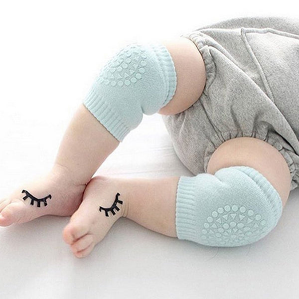 1 Pair baby knee pad kids safety crawling elbow cushion infant toddlers baby leg warmer knee support protector baby kneecap - Meyar
