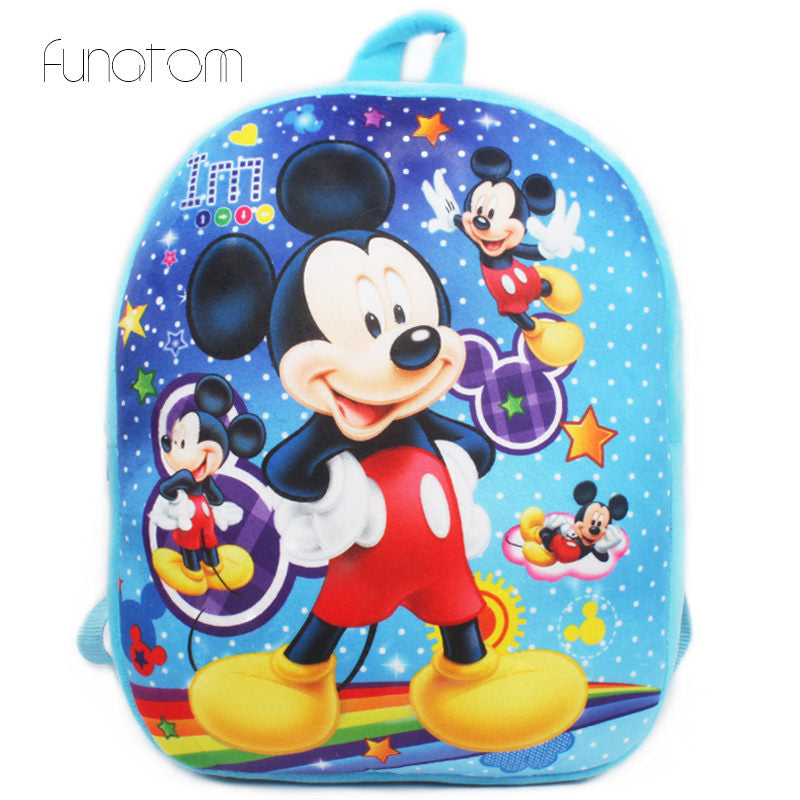 2017 Cartoon Kids Plush Backpacks Mini schoolbag Hello Kitty Plush Backpack Children School Bags Girls Boys Backpack - Meyar