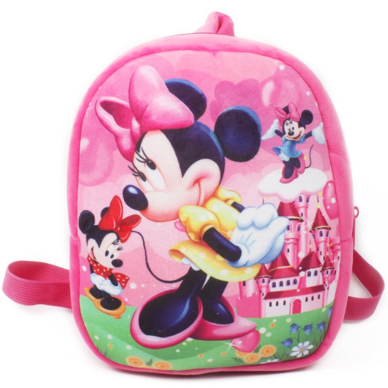 2017 Cartoon Kids Plush Backpacks Mini schoolbag Hello Kitty Plush Backpack Children School Bags Girls Boys Backpack - Meyar