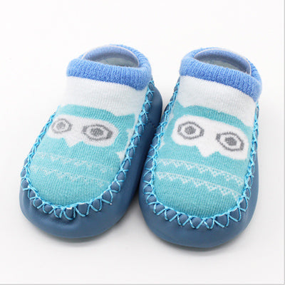 2017 Fashion Baby Socks With Rubber Soles Infant Sock Newborn Autumn Winter Children Floor Socks Shoes Anti Slip Soft Sole Sock - Meyar