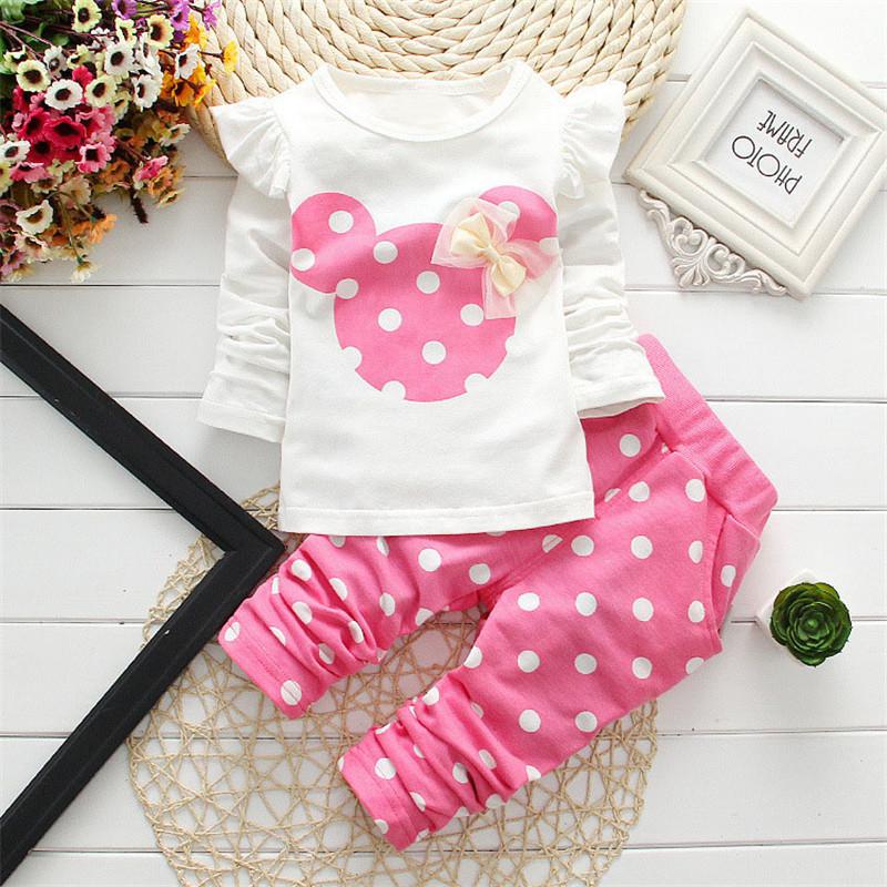 2018 New Kids Clothes Girl Baby Long Rabbit Sleeve Cotton - Meyar