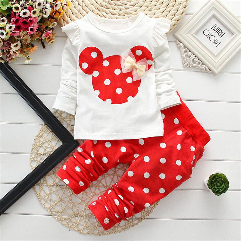 2018 New Kids Clothes Girl Baby Long Rabbit Sleeve Cotton - Meyar