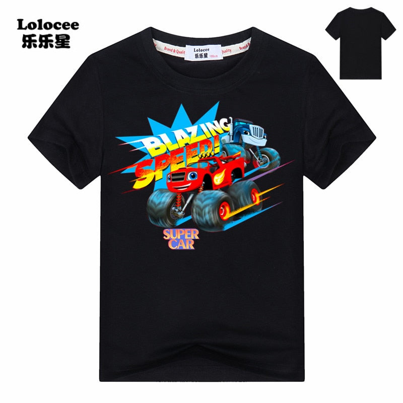 2018 New ROBLOX RED NOSE DAY Stardust Boys T Shirt Kids Summer Clothes Children Game T-shirt Girls Cartoon Tops Tees 3-14Y - Meyar