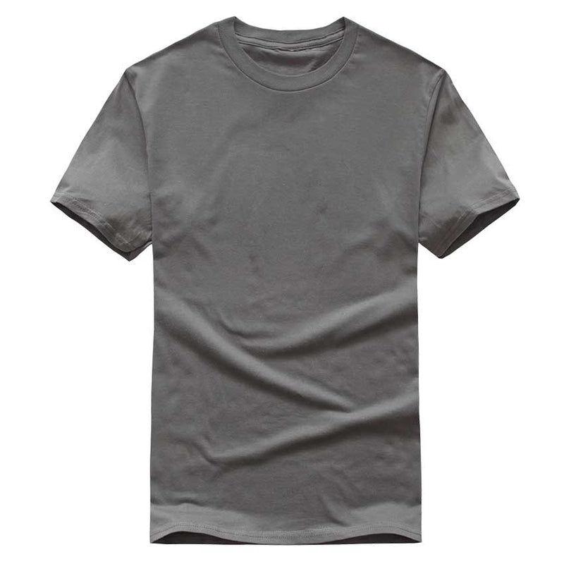 2018 New Solid color T Shirt Mens Black And White 100% cotton T-shirts Summer Skateboard Tee Boy Skate Tshirt Tops - Meyar