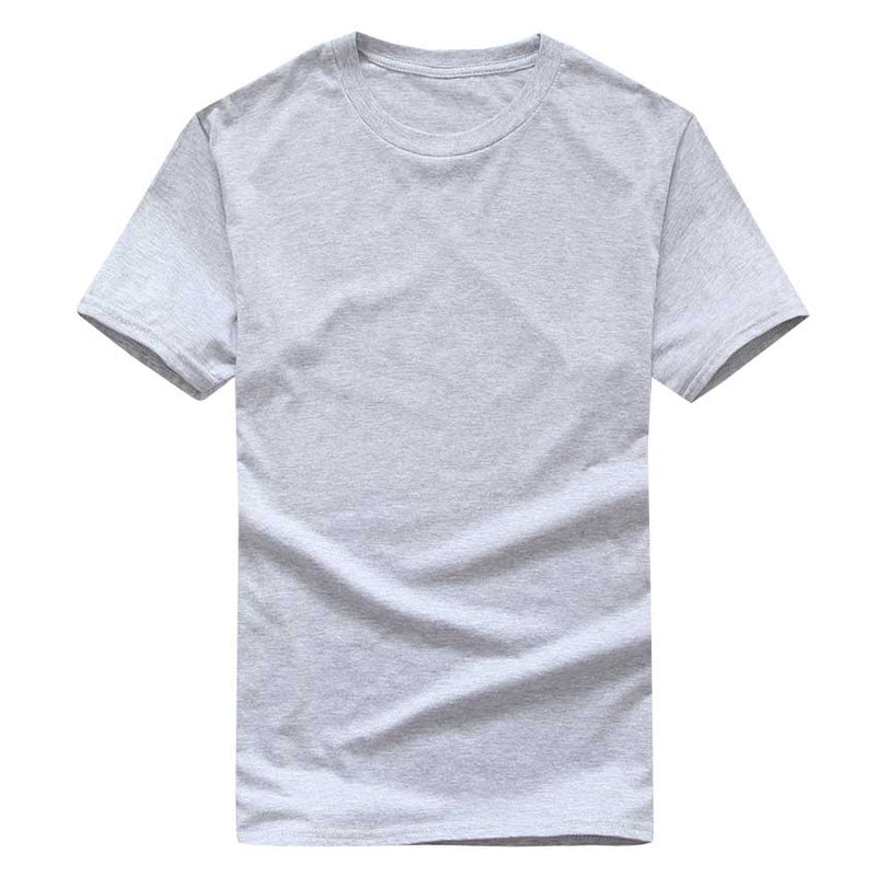 2018 New Solid color T Shirt Mens Black And White 100% cotton T-shirts Summer Skateboard Tee Boy Skate Tshirt Tops - Meyar