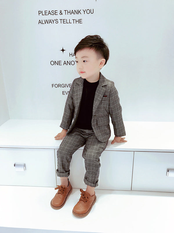 2018 high quality boys suits for weddings kids Blazer Suit for boy costume enfant garcon mariage jogging garcon suit for boys - Meyar