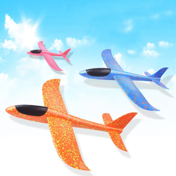 2019 DIY Hand Throw Flying Glider Planes Toys For Children Foam Aeroplane Model Party Bag Fillers Flying Glider Plane Toys Game - Meyar