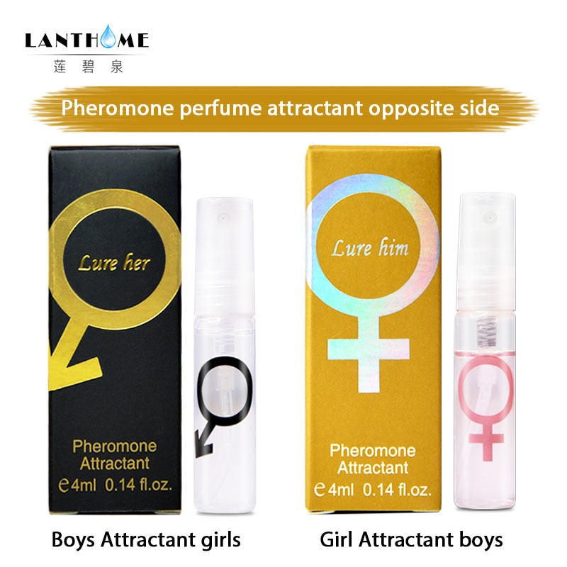 4ML Pheromone Perfume Aphrodisiac Woman Orgasm Body Spray Flirt Perfume Attract Girl Scented Water for Men Lubricants for Sex - Meyar