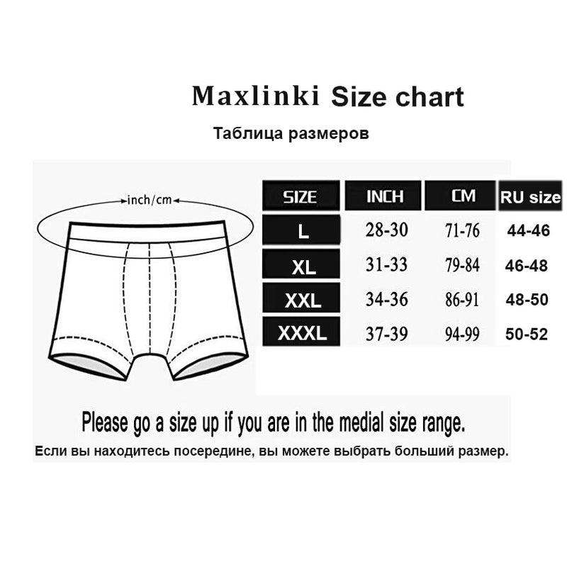 4Pcs/lot Brand Boxer Mens Underwear Cotton Man Big Short Colorful Breathable Solid Flexible Shorts Boxer Pure Color Underpants - Meyar