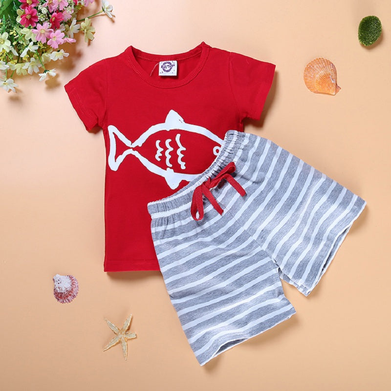 Boy's Summer Clothing Sets - Meyar