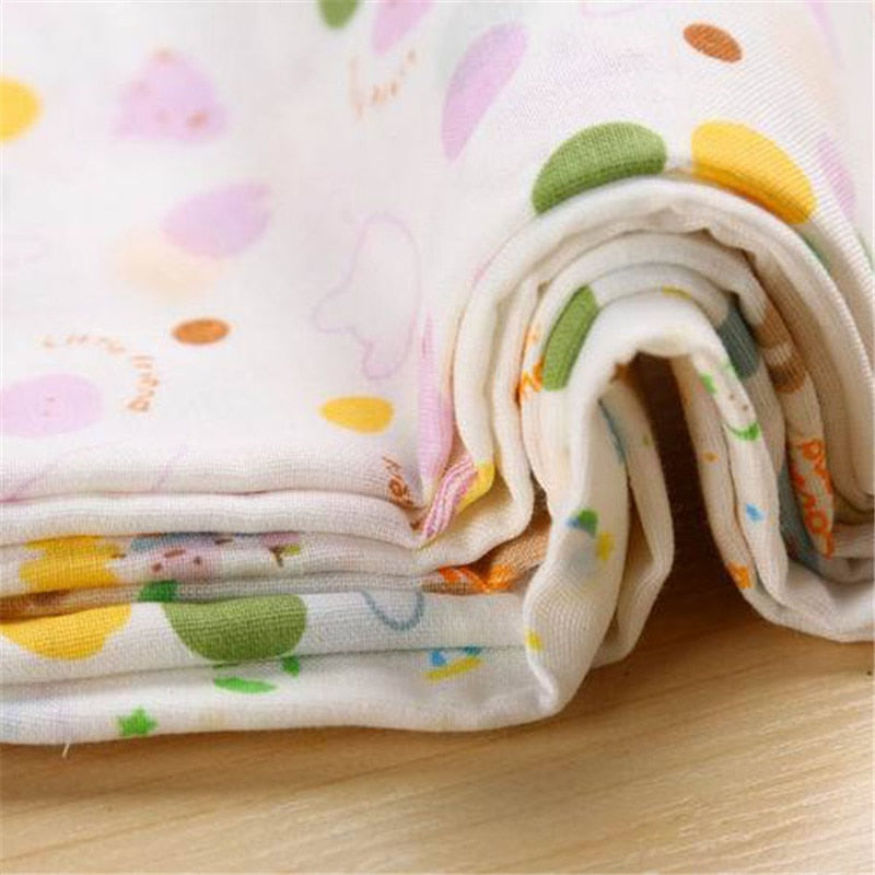 8Pcs/lot Baby Bath Towels Cotton Gauze Flower Print New Born Baby Towels Soft Water Absorption Baby Care Towel - Meyar