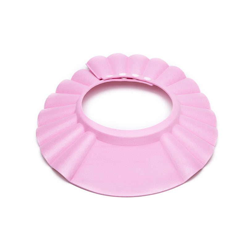 Adjustable Shower Bath Visor Shield Wash Hair Cap Shampoo Resistance Protect Ear Eye Hat Baby Children Kids Infant - Meyar