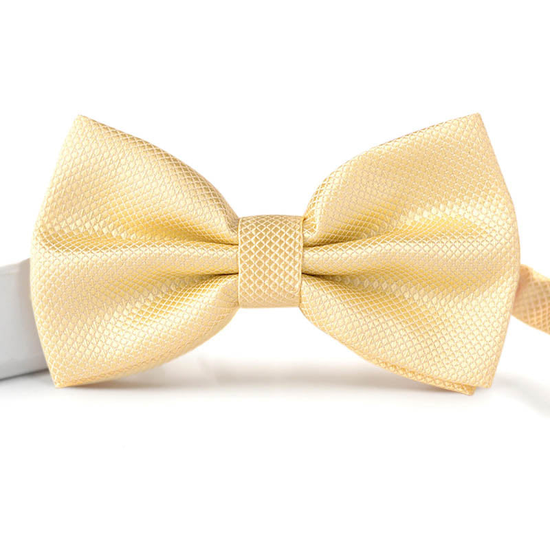 Bow tie fashion Wedding Party Men Women gravata-borboleta Solid Color Cravat Polyester Bowtie Male Dress Shirt gift - Meyar