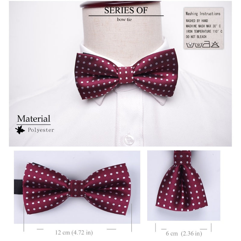 Bowtie men formal necktie boy Men's Fashion business wedding bow tie Male Dress Shirt krawatte legame gift - Meyar
