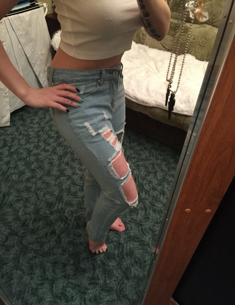 Straight Jeans For Girl - Meyar