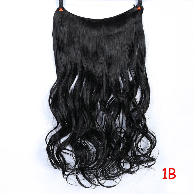 Women Fish Line Hair Extension. - Meyar