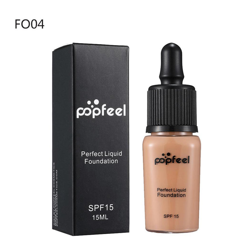 FO04 Liquid 0 FO02 15ml Skin Concealer Natural 03kg Foundation Repairing FO01 FO05 FO03 Moisturizing Soft FO06 Fluid - Meyar