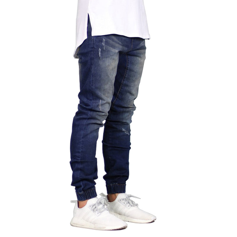 Fashion Stretch Men Jeans Denim Jogger Design Hip Hop Joggers For Men Y5036 - Meyar