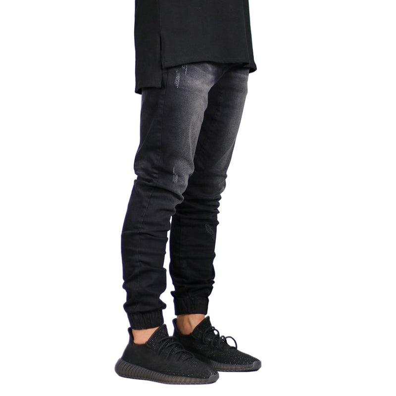 Fashion Stretch Men Jeans Denim Jogger Design Hip Hop Joggers For Men Y5036 - Meyar