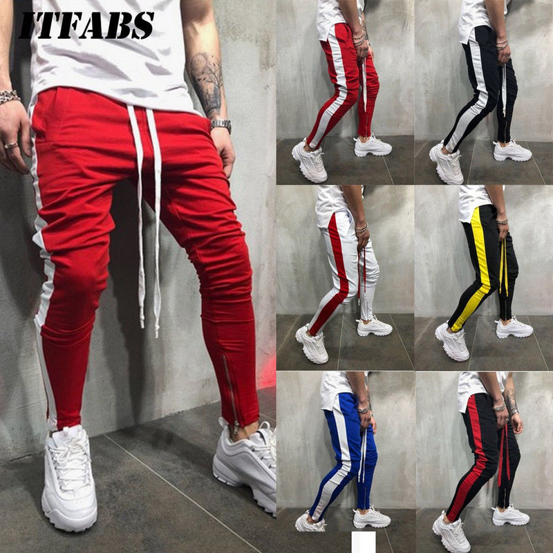 Hirigin Harajuku Fashion Mens Joggers Slim Pencil Pants Hip Hop Streetwear Mens Clthes 2018 Men Sweatpants Track Pant Hot New - Meyar