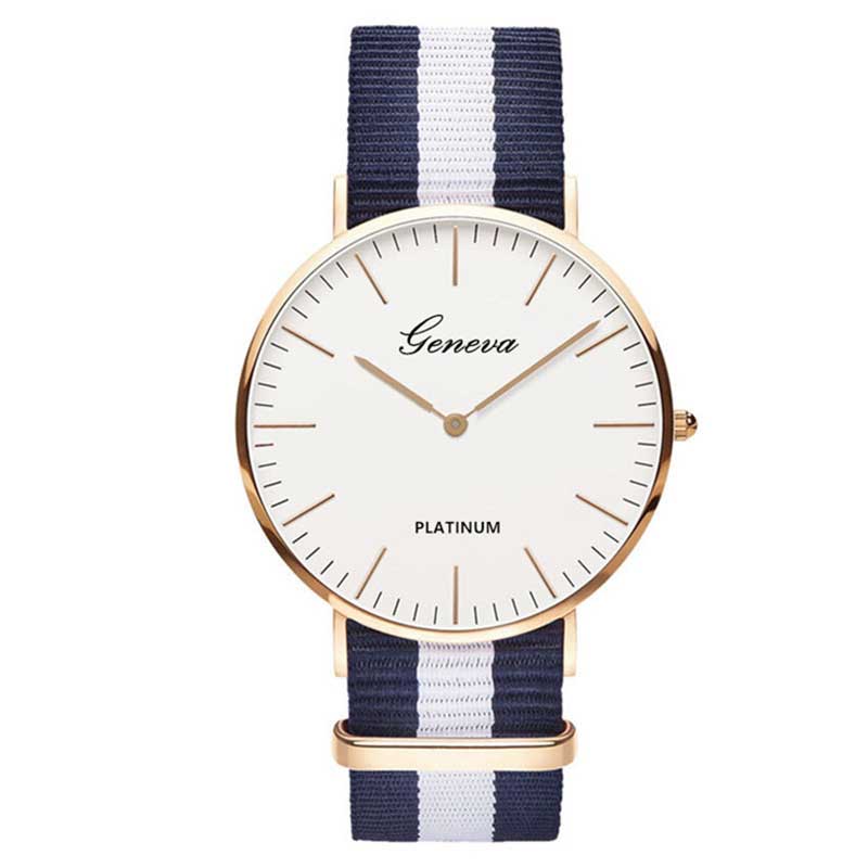 Hot Sale Nylon strap Style Quartz Women Watch Top Brand Watches Fashion Casual Fashion Wrist Watch Relojes - Meyar