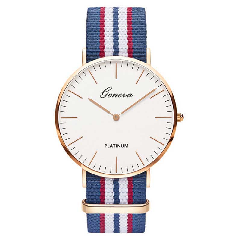 Hot Sale Nylon strap Style Quartz Women Watch Top Brand Watches Fashion Casual Fashion Wrist Watch Relojes - Meyar