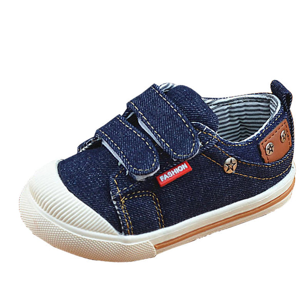 Kids Shoes for Girls Boys Sneakers Jeans Canvas Children Shoes Denim Running Sport Baby Sneakers Boys Shoes CSH227 - Meyar