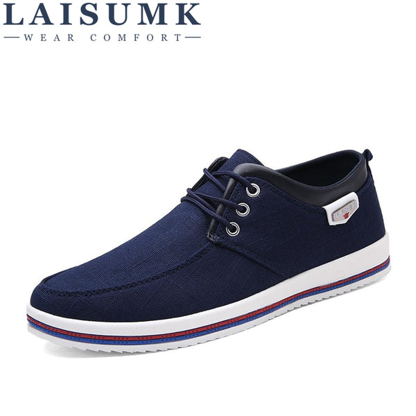 LAISUMK 2019 Men's Shoes Plus Size 39-47 Men's Flats,High Quality Casual Men Shoes Big Size Handmade Moccasins Shoes For Male - Meyar