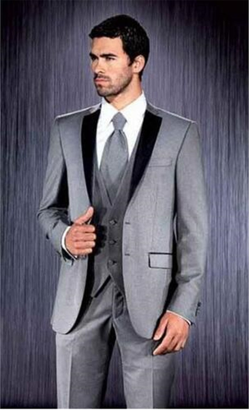 Latest Coat Pant Designs Beige Men Suit Prom Tuxedo Slim Fit 3 Piece Groom Wedding Suits For Men Custom Blazer Terno Masuclino - Meyar
