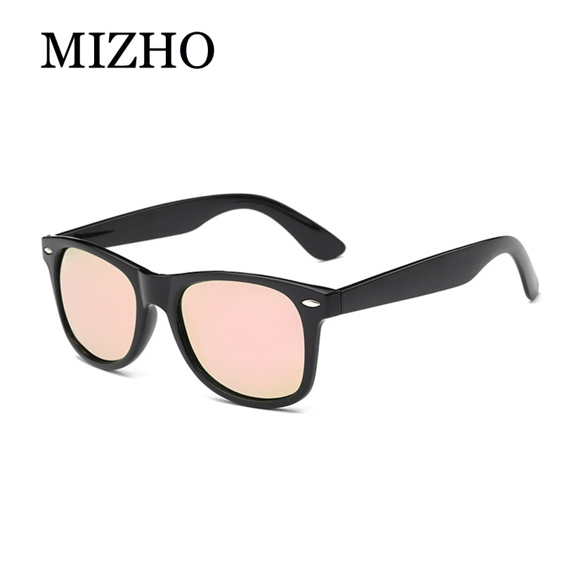 MIZHO 2019 Plastic Square Men Sunglasses Unisex Polarized Real Visual Color Traveling Classic Eyewear Celebrity Sunglass Women - Meyar
