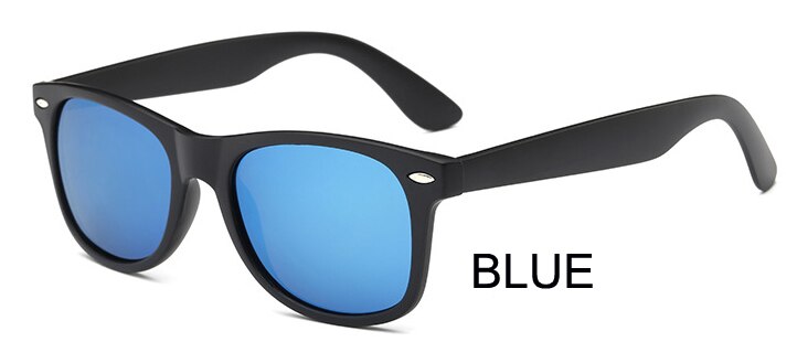 MIZHO 2019 Plastic Square Men Sunglasses Unisex Polarized Real Visual Color Traveling Classic Eyewear Celebrity Sunglass Women - Meyar