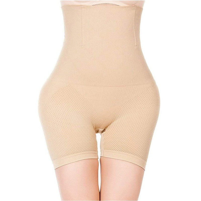 NINGMI Sexy Butt Lifter Women Slimming Shapewear Tummy Control Panties High Waist Trainer Body Shaper Boyshort Tight Power Short - Meyar
