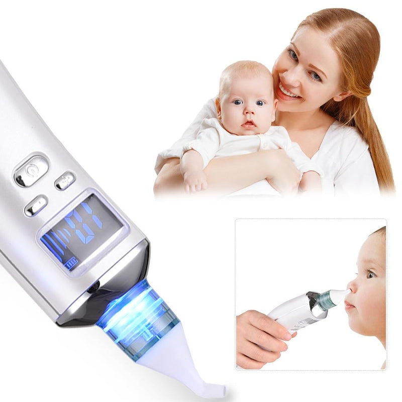 New 2018 Baby Nasal Aspirator Electric Nose Cleaner New Born Clean Suction for Boy Girls - Meyar
