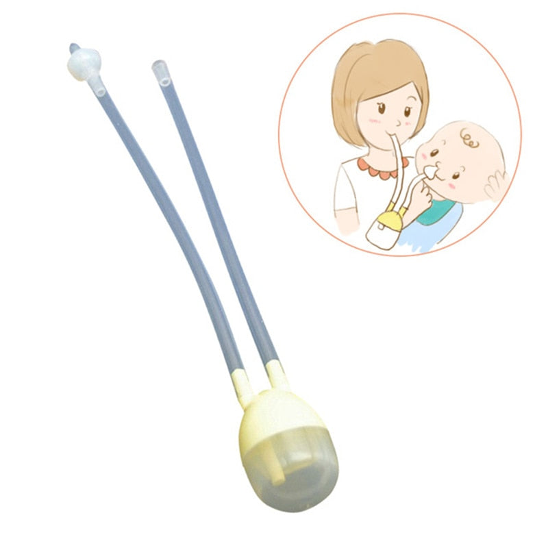 New Born Baby Safety Nose Cleaner Vacuum Suction Nasal Aspirator Nasal Snot Nose Cleaner Baby Care High Quality Infants children - Meyar