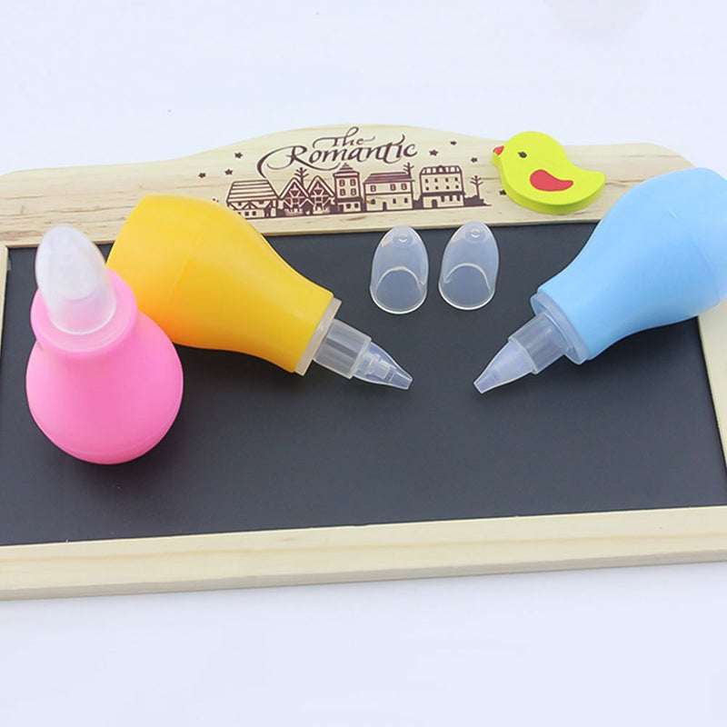 New Born Silicone Baby Safety Nose Cleaner Vacuum Suction Children Nasal Aspirator New Baby Care Diagnostic-tool Vacuum Sucker - Meyar