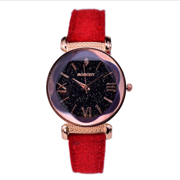 New Fashion Gogoey Brand Rose Gold Leather Watches Women ladies casual dress quartz wristwatch reloj mujer go4417 - Meyar