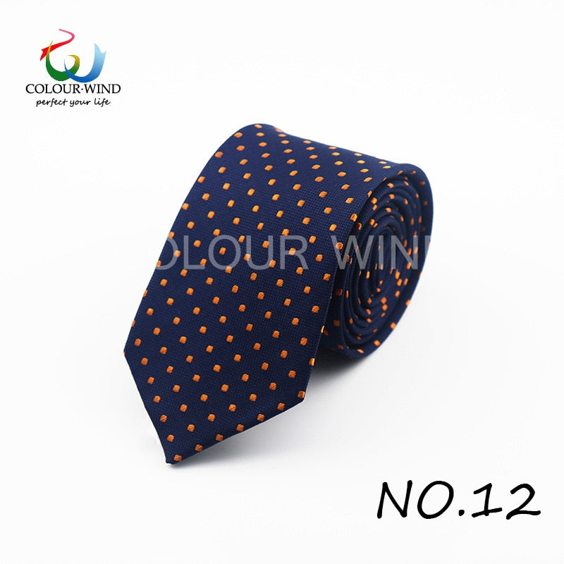 New Formal Ties For Men Classic Polyester 6CM - Meyar