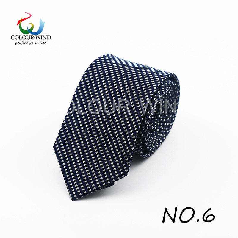 New Formal Ties For Men Classic Polyester 6CM - Meyar