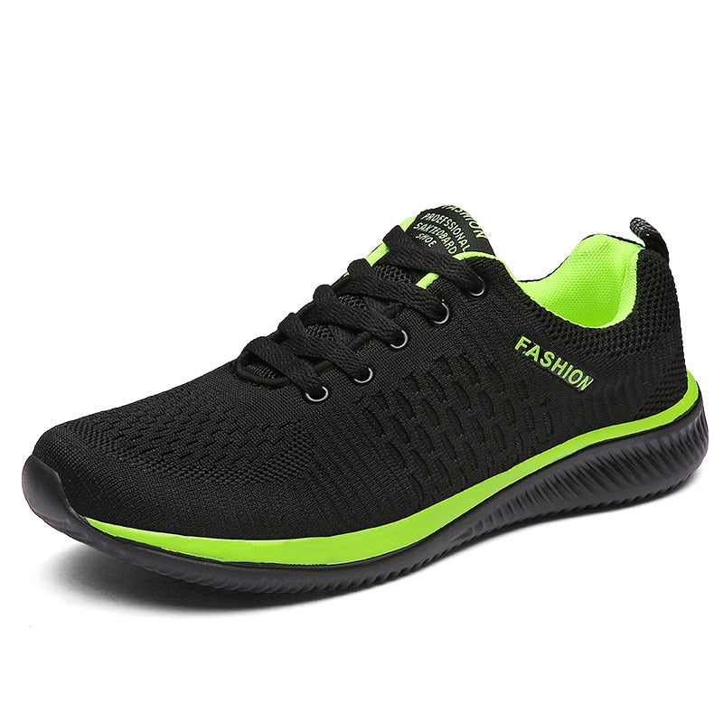 New Mesh Men Casual Shoes Lac-up Men Shoes Lightweight Comfortable Breathable Walking Sneakers Tenis Feminino Zapatos - Meyar