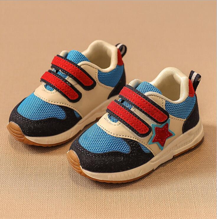 New Sport Children Shoes Kids Boys Sneakers Spring Autumn Net Mesh Breathable Casual Girls Shoes Running Shoe For Kids - Meyar
