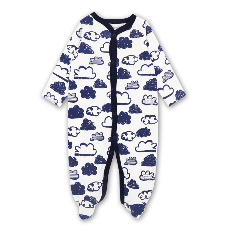 New born jumpsuit Carter Baby boy girl clothes Long sleeve Cotton 0-12 Months Infant clothing - Meyar