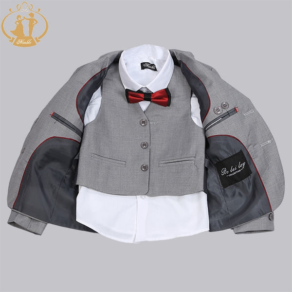 Nimble Suit for Boy Single Breasted Boys Suits for Weddings Costume Enfant Garcon Mariage Boys Blazer Jogging Garcon Kids Suits - Meyar