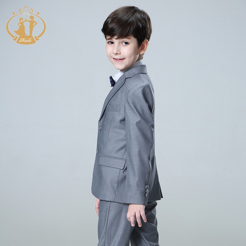 Nimble Suit for Boy Terno Infantil Boys Suits for Weddings Costume Enfant Garcon Mariage Disfraz Infantil Boy Suits Formal 2018 - Meyar