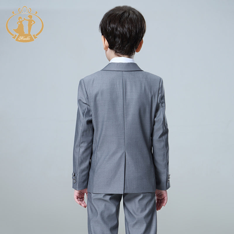 Nimble Suit for Boy Terno Infantil Boys Suits for Weddings Costume Enfant Garcon Mariage Disfraz Infantil Boy Suits Formal 2018 - Meyar
