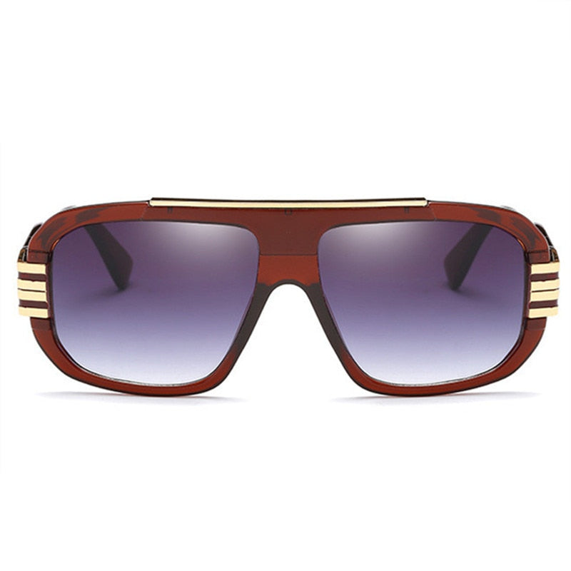 Oulylan 2019 Men Sunglasses Vintage Design Big Frame Sun Glasses Classic Safety Driving Sunglass Goggles for Male UV400 Glasses - Meyar
