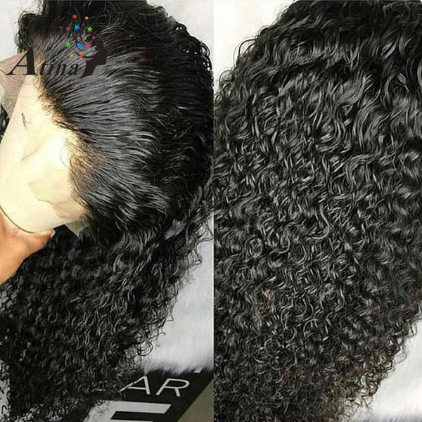 Deep Part Lace Front Curly Human Hair - Meyar