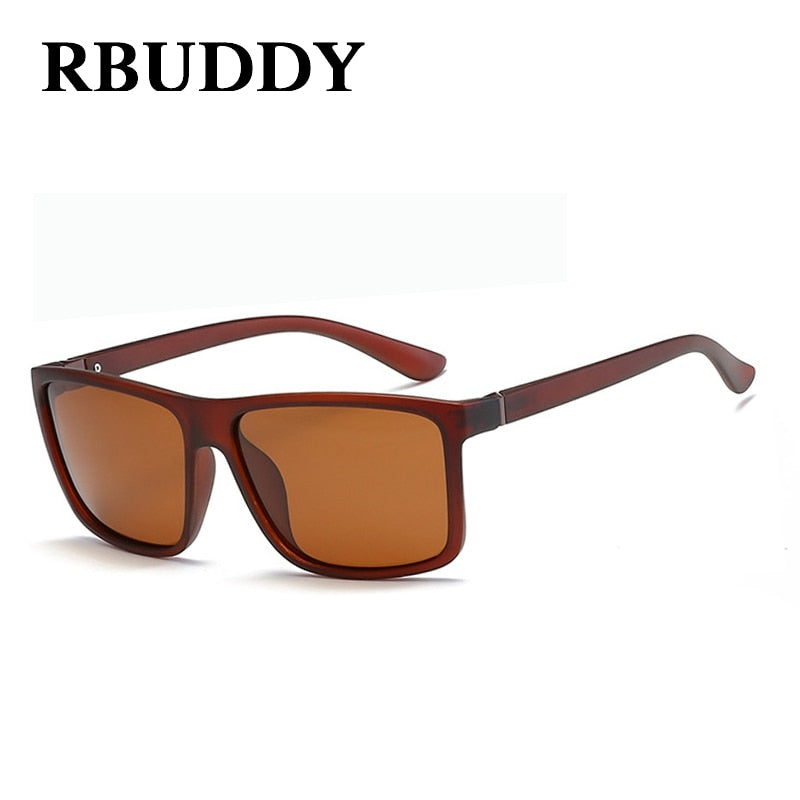 RBUDDY 2019 Sunglasses men Polarized Square sunglasses Brand Design UV400 protection Shades oculos de sol hombre glasses Driver - Meyar