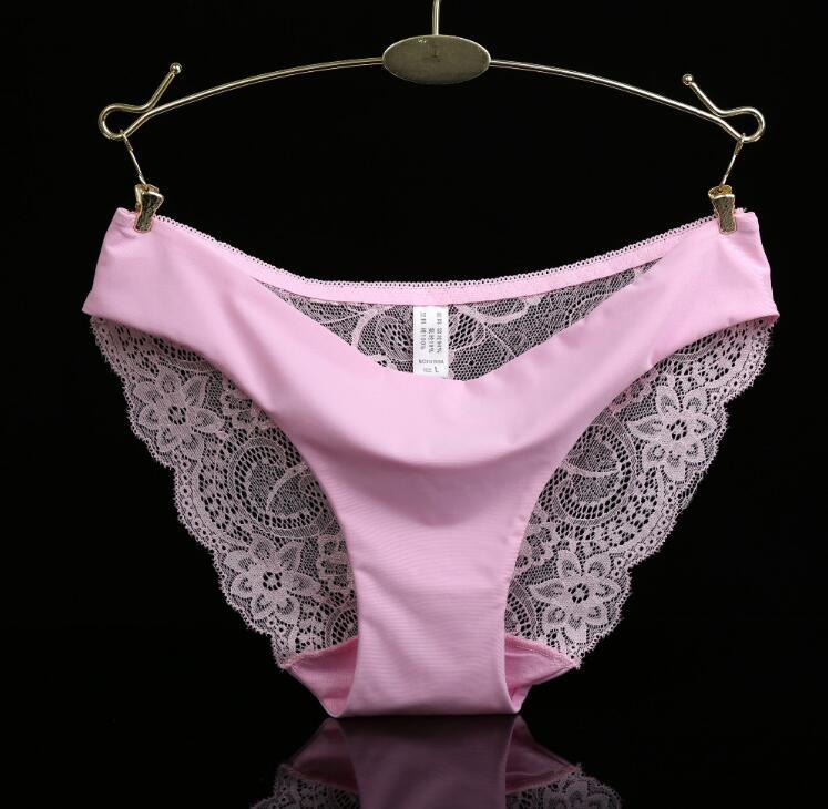 RE Ladies underwear woman panties fancy lace calcinha renda sexy panties for women traceless crotch of cotton briefs hot sale - Meyar