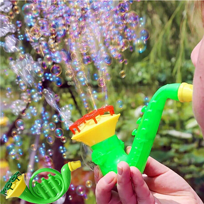 Random Color Water Blowing Toys Bubble Soap Bubble Blower Outdoor Kids Child Toys - Meyar